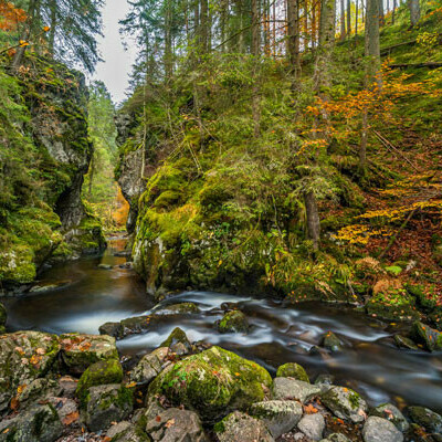 In der Haslachklamm, dritte Etappe