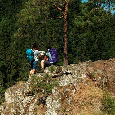 Rast am Ruberschlsslefelsen