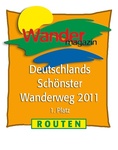 Der Schluchtensteig auf dem 1. Platz bei den Fernwanderrouten 2011